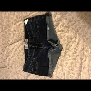 Hollister size 5 jean shorts